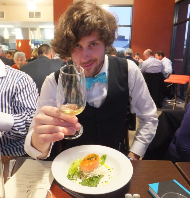 Course 2 and Nick whisky waffle