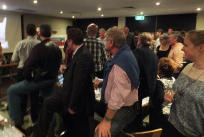 Allof us up on the table - and Jim was the most spritely!