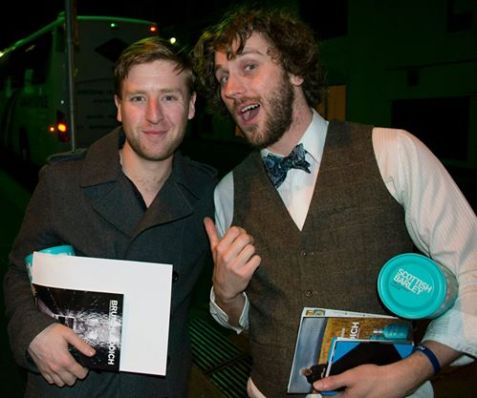 Mooresy and Nick are in 'good spirits' after meeting Jim McEwan. See what I did there?