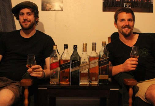 Happy Wafflers johnny walker week whisky waffle