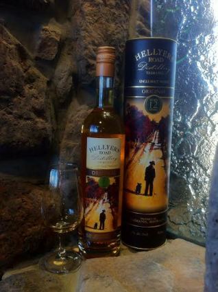 Hellyers Road 12 Year Old whisky waffle