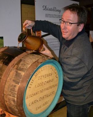 Richard Stewart whisky waffle