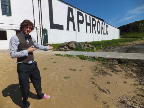 3 Laphroaig whisky waffle