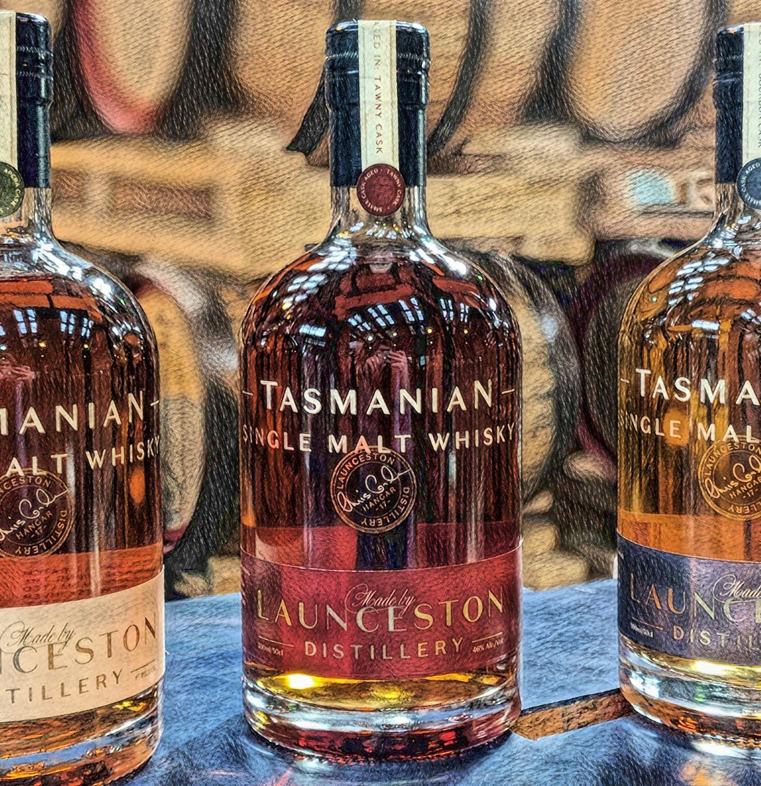 2018 Isle of the Drammed Launceston Distillery Tawny Cask