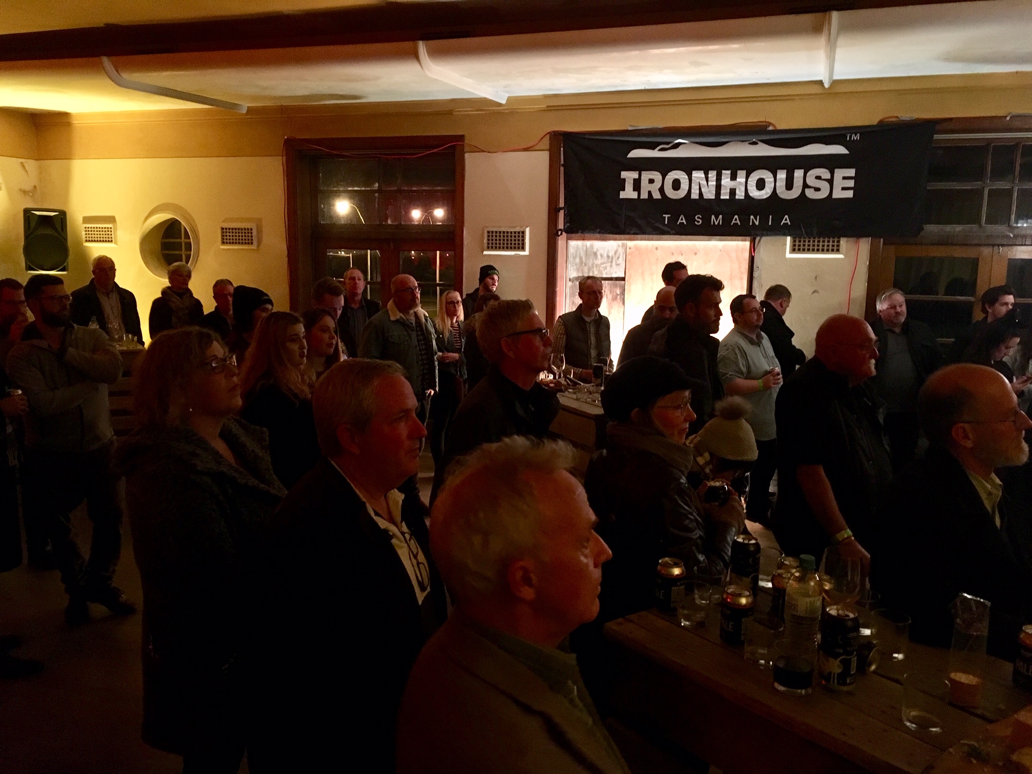 Whisky Waffle IH Launch crowd